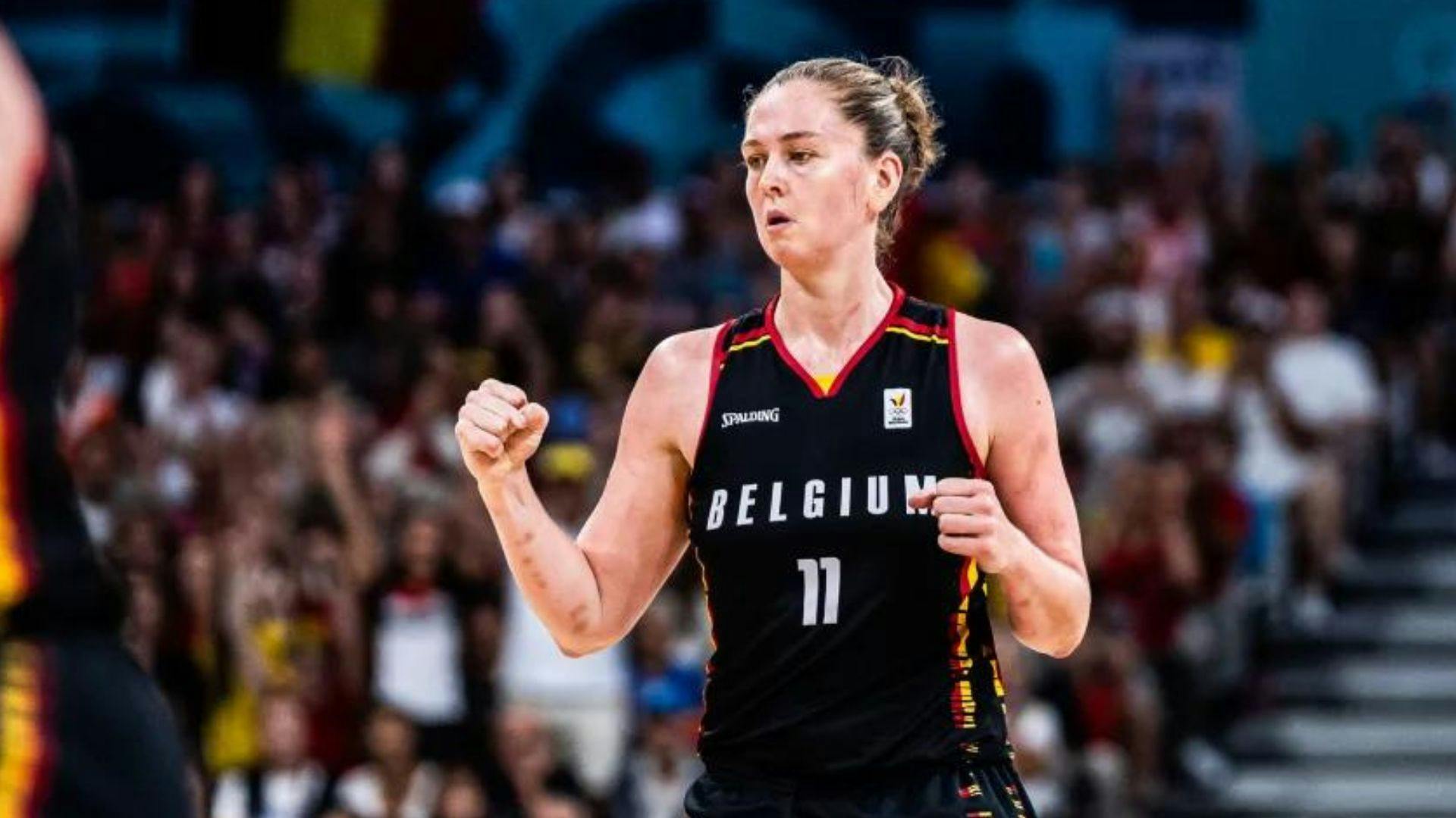 Emma Meesseman on fire as Belgium makes quarters via 27-point rout of Japan in Paris 2024